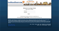 Desktop Screenshot of concierge.lasvegastickets.com
